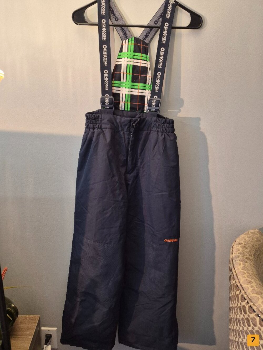 OshKosh B'gosh Snow Pants Size 12 Navy